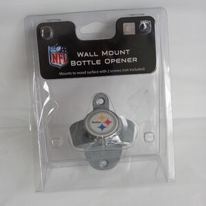 NFL Steelers Wall Mount Bottle Opener